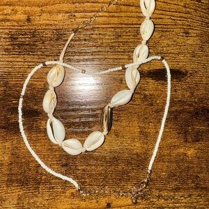 Amazon Cream Leaf Necklace Elegant Jewelry